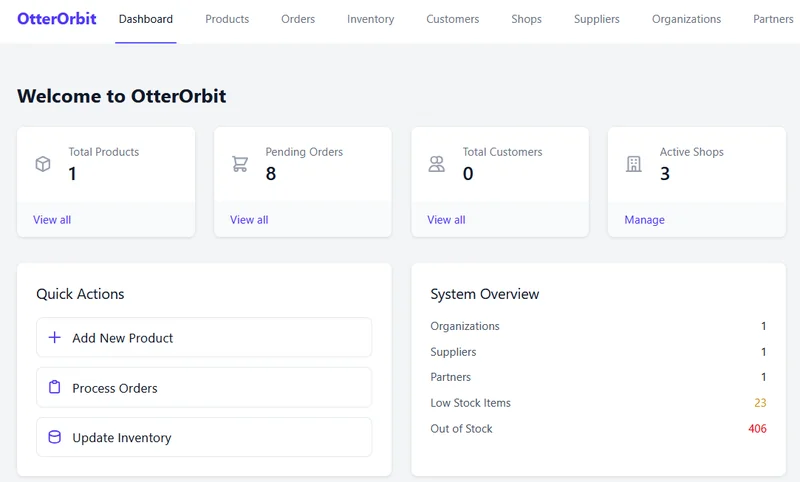 Demo der Benutzeroberfläche
